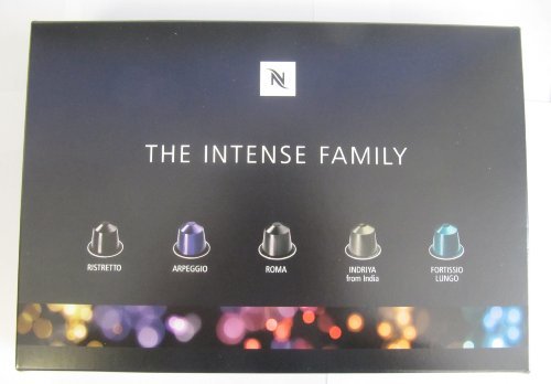 50 Nespresso Capsules the Intense Family Pack