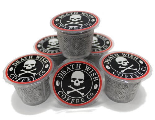 Death Wish Coffee Single Serve Capsules for Keurig K-Cup Brewers, 10 Count