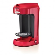 BELLA 13711 One Scoop One Cup Coffee Maker, Red