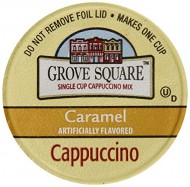 Grove Square Cappuccino, Caramel, 24 Single Serve Cups