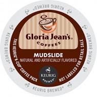Gloria Jean’s Coffees, Mudslide, K-Cup Portion Pack for Keurig Brewers 24-Count