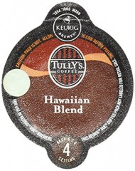 Tully’s Hawaiian Blend Coffee Keurig Vue Portion Packs, 16 Count