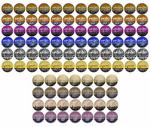 96 Count Variety (10 Amazing Blends), Single-serve Cups for Keurig K-cup® Brewers – Premium Roasted Coffee (Variety, 96)