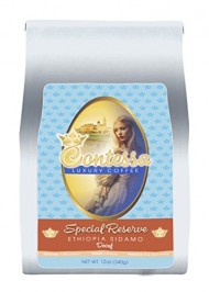 Contessa Coffee – Special Reserve DECAF Ethiopia SIDAMO, Whole Bean 12oz