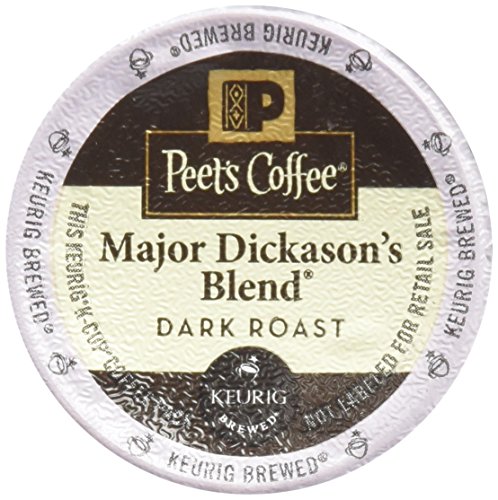 32 Count – Peet’s Coffee Major Dickason Blend Single Cup Coffee for Keurig K-Cup Brewers