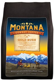 Montana Cowboy Coffee – GOLD RUSH, Whole Bean 12oz
