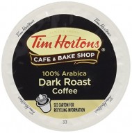 Tim Hortons Dark Roast Single Serve Coffee Cups, 96 Count