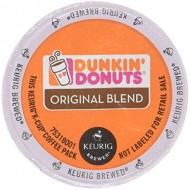 32 Count – Dunkin Donuts Original Flavor Coffee K-Cups For Keurig K Cup Brewers (2 boxes of 16 k cups)