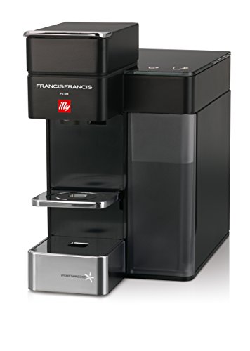 Francis Francis for Illy 60068 Y5 Duo Espresso & Coffee Machine, Black