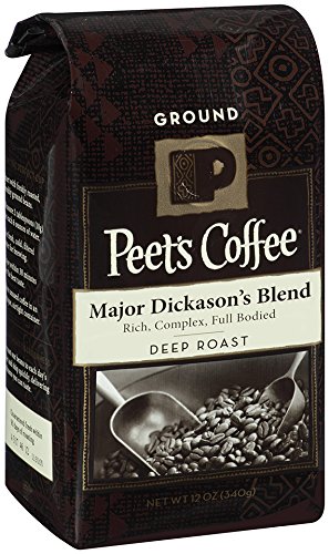 Peet’s Ground Coffee, Major Dickason’s, 12-Ounce