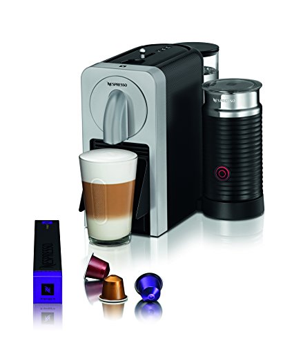 Nespresso D75-US-SI-NE Prodigio With Milk Espresso Maker, Silver