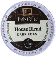 Peet’s Coffee & Tea House Blend K-Cup Portion Pack for Keurig K-Cup Brewers, 22 Count