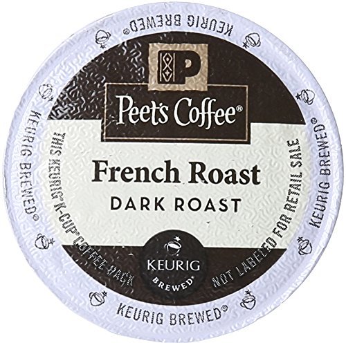 Peet’s Coffee & Tea French Roast K-Cup Portion Pack for Keurig K-Cup Brewers, 22 Count