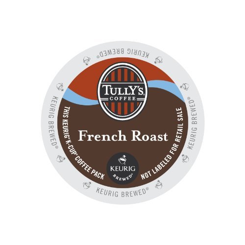 Keurig, Tully’s Coffee, French Roast, K-Cup packs, 72 Count