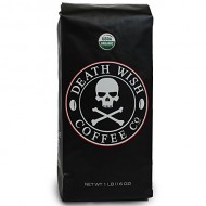 Death Wish Coffee, The World’s Strongest Ground Coffee Beans, Fair Trade and Organic, 16 Ounce Bag