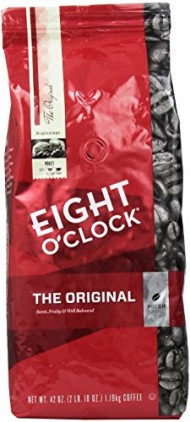 Eight O’Clock Coffee, Original Whole Bean, 42-Ounce Package