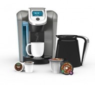 Keurig 2.0 Coffee & Tea Brewer Maker K560 – Bonus Set Includes 32oz Carafe + 60 K-Cups + 4 K-Carafe Packs + Water Filter Handle&