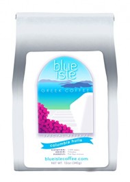Blue Isle Coffee – Special Reserve Colombia HUILA SUPREMO, Whole Bean 12oz