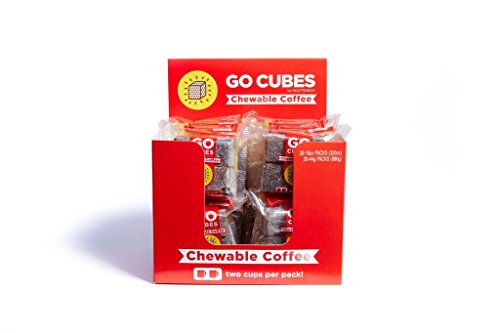 Go Cubes Chewable Coffee – Box of 20 X 4-packs