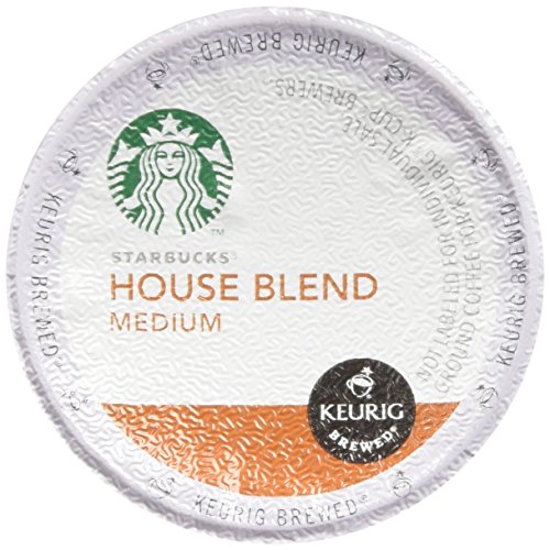 Starbucks House Blend Medium Roast Coffee Keurig K-Cups, 32 Count