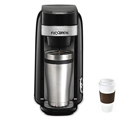 Hamilton Beach Single Serve Coffee Maker, Flexbrew – 49997R + Copco To Go Cup Bundle