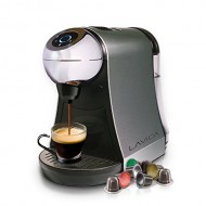 Lavica Single-Serve Brewer for Nespresso Espresso/Tea Capsules (Silver)